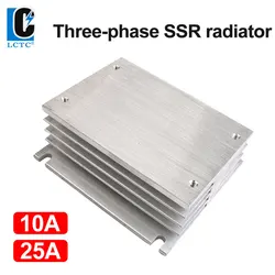 3 phase solid state relay aluminum heat sink for 10A-25A ssr heatsink new