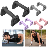 2Pcs Push-up Stand Push Ups Rack Non Slip Parallel Rod Heavy Duty Push Up Grip Handle Push-up Bracket for Fitness Training