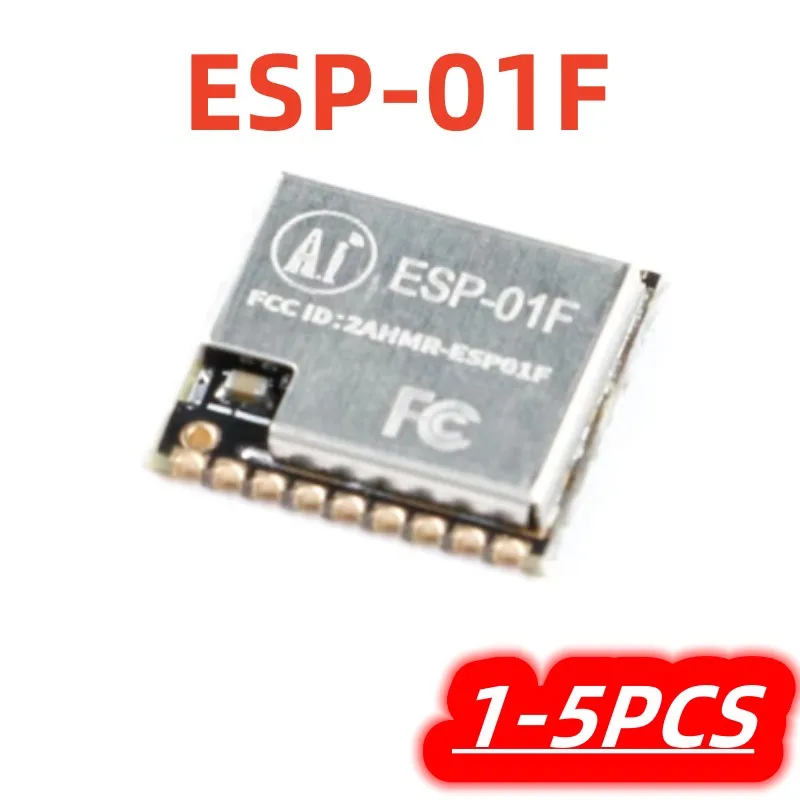 1-5Pcs/lot New ESP-01F ESP8285 Serial Port WIFI Wireless Module 8Mbit with Antenna ESP01F is in stock