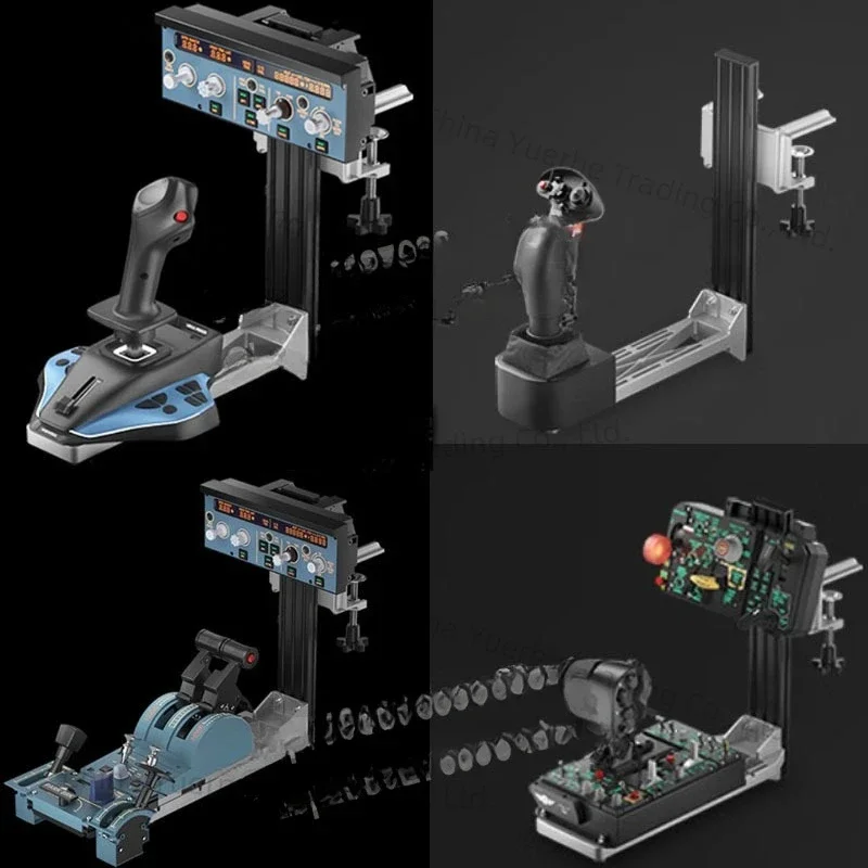 WINWING Orion/Ursa Minor Flight Joystick Throttle Universal Aluminum Alloy Dual Hand Stand Universal Joystick Desktop Stand