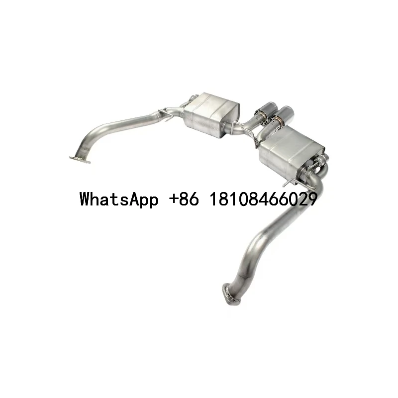 High Quality Catback For Porshe Cayman 718 Boxster 2.0t 2.5t 2007-2014 Sus304 Exhaust Modified System With Valvetronic Valve