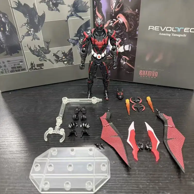 Revoltech Batman Beyond Dc Amazing Yamaguchi Ko Articulated Action Figure 170mm Pvc Abs  Collectible Model For Adult view 2