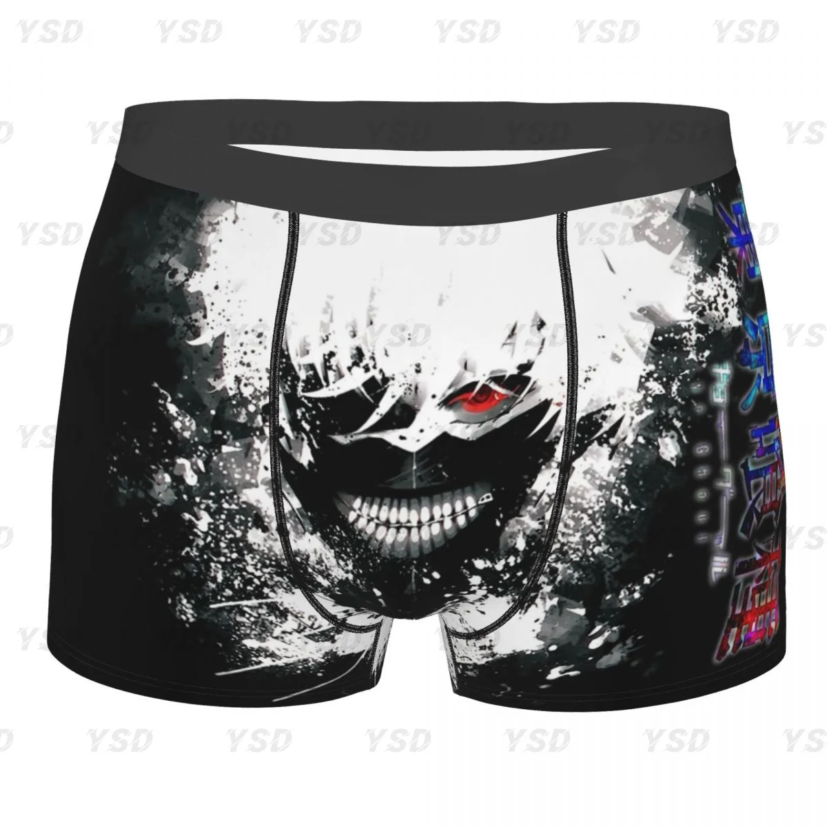 

Anime Tokyo Ghoul Men's Boxer Briefs, Highly Breathable Underpants,Top Quality 3D Print Shorts Gift Idea