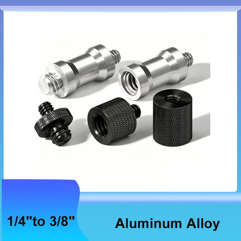 1Pcs Aluminum Alloy Fastener Accessories Male/Female Adapter Screws 1/4