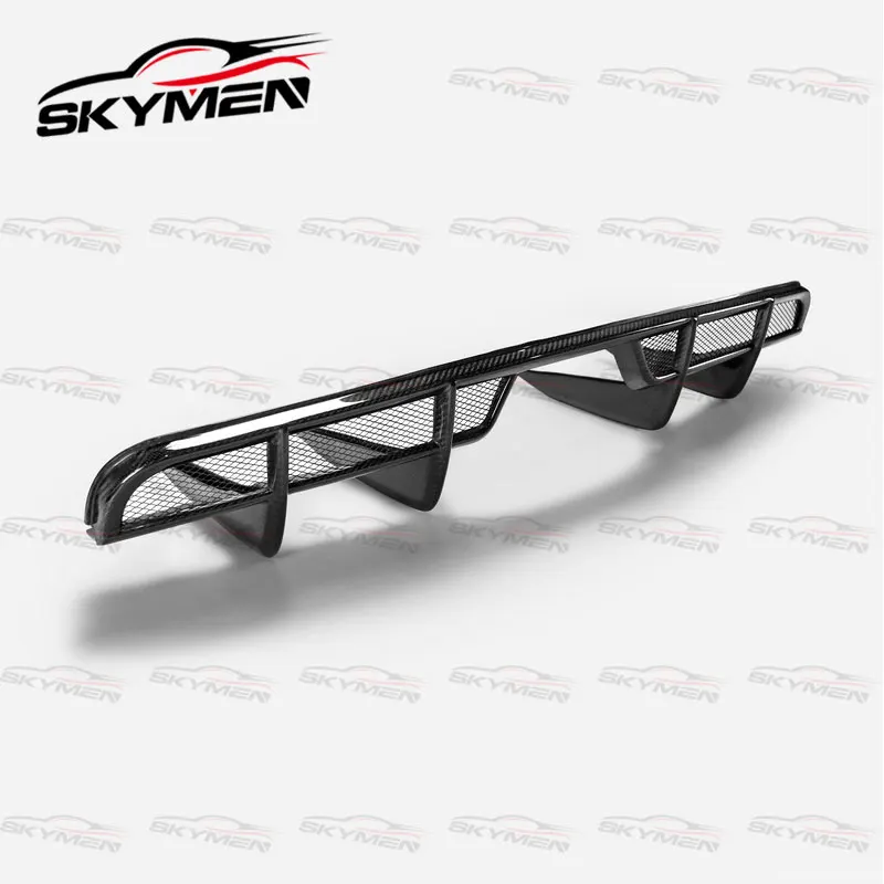 OEM Style Carbon Fiber Rear Diffuser For Lotus 04-11 Exige S3 Elise Tuning Bumper Lip Fibeglass Under Splitter Trim FRP Body Kit