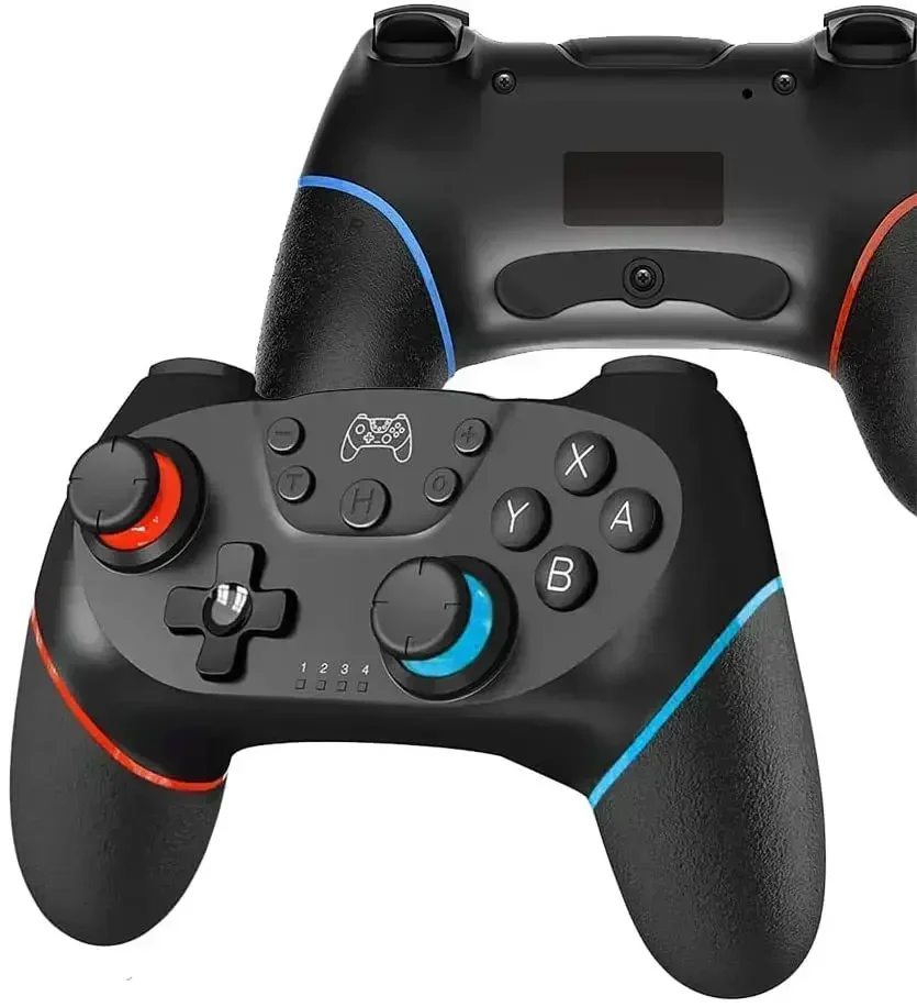 Wireless Pro Controller for NS Switch Remote Gamepad Joystick Ergonomic Non-Slip Switch Controller Adjustable Turbo Vibration