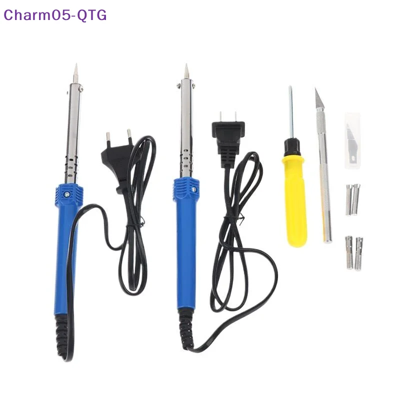 Hot！1/3/9/10Pcs Electric Hot Knife Cutter Kit With Soldering Iron For Carving Plastic Vinyl US EU Plug Multipurpose Diy Tool Set