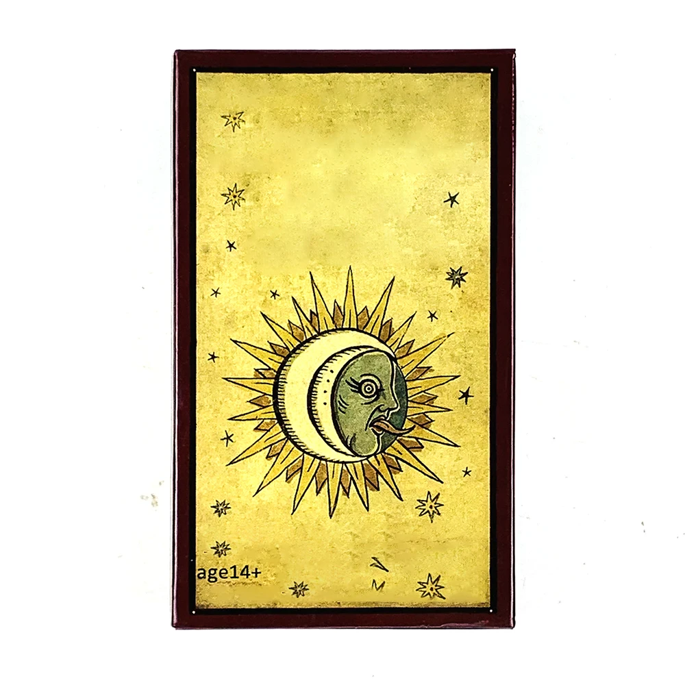 New Tarot Cards English Visions Divination Prediction Edition Borad Playing Games,Party Game Cards For Family and Friends