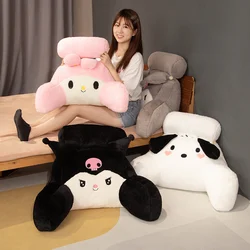 Comfortable Back Cushion For Chair Sofa Kuromi My Melody Pochacco Throw Pillow Lumbar Support Cushion Home Decor Girl