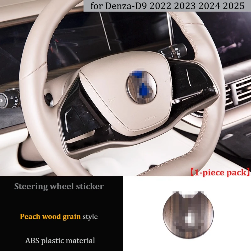 

Для Denza-D9 2022 ~ 2025 персиковое дерево, декоративная рамка для экрана сиденья/рамка воздуховыпускного отверстия центральной консоли/интерьерная модификация