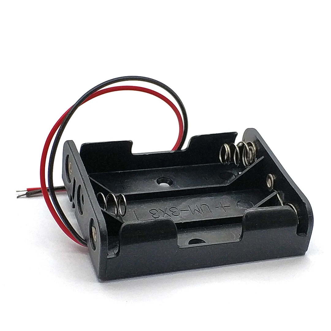 AA Power Battery Storage Case Plastic Box Holder With 3 Slots Top Quality Hot Sale