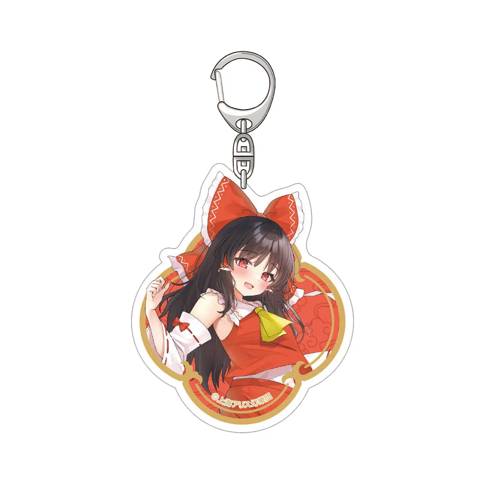 Loen Anime Peripheral Store Touhou Project  Kirisame Marisa Izayoi Sakuya Acrylic Keychain Pendant Ornamen Fans Gifts About 6cm