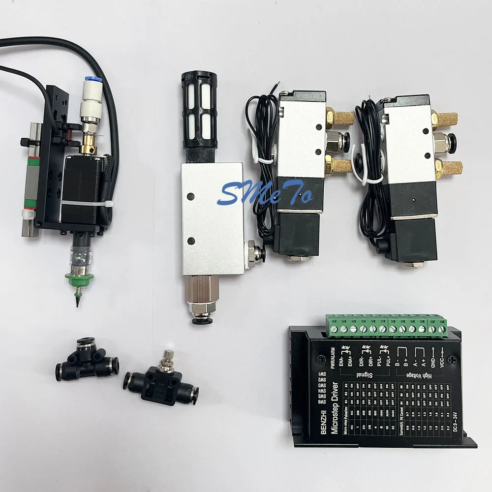 SMT Chip Mounter Head JUKI 20 Stepper Motor Rotary Joint Vacuum Kit Connector Juki Nozzle For DIY PNP SMT Pick Place Machine