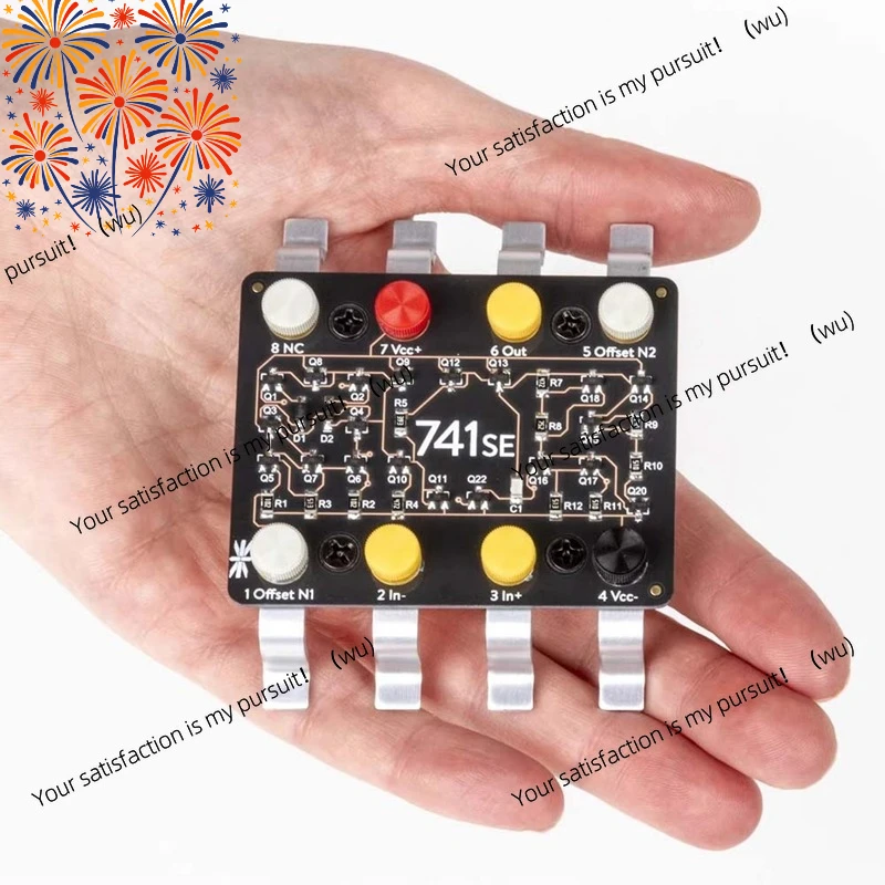 Suitable for 741 learning kits, operational amplifier principles, transistors, fabrication, chips, and analog circuit components