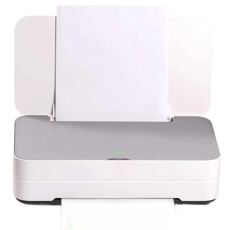 V1 Mini Portable Printer Portable Inkjet Color Wireless Mobile Printing Capability A4 Paper Printer