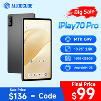 ALLDOCUBE iPlay70 Pro Tablet Helio G99 10.95'' 2.5K Display Android 14 16GB(6GB+10GB Virtual) RAM 256GB ROM LTE 7000mAh Tablet