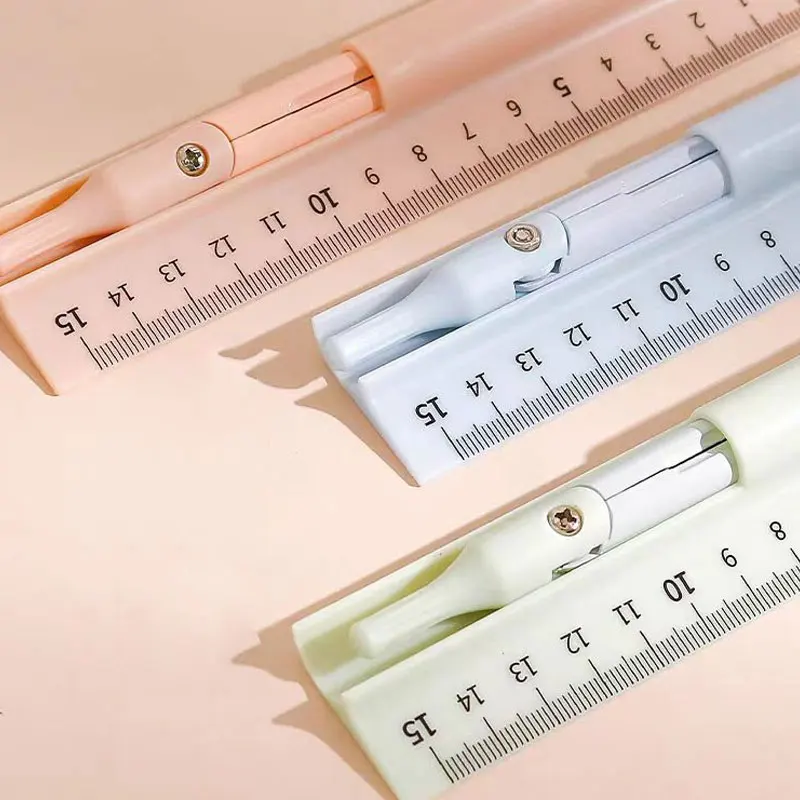 1Set  Multi-Functional Pencil Ruler Compass Sets Math Geometry Tools Plastic Student Carpenter Drafting Drawing School Supplies