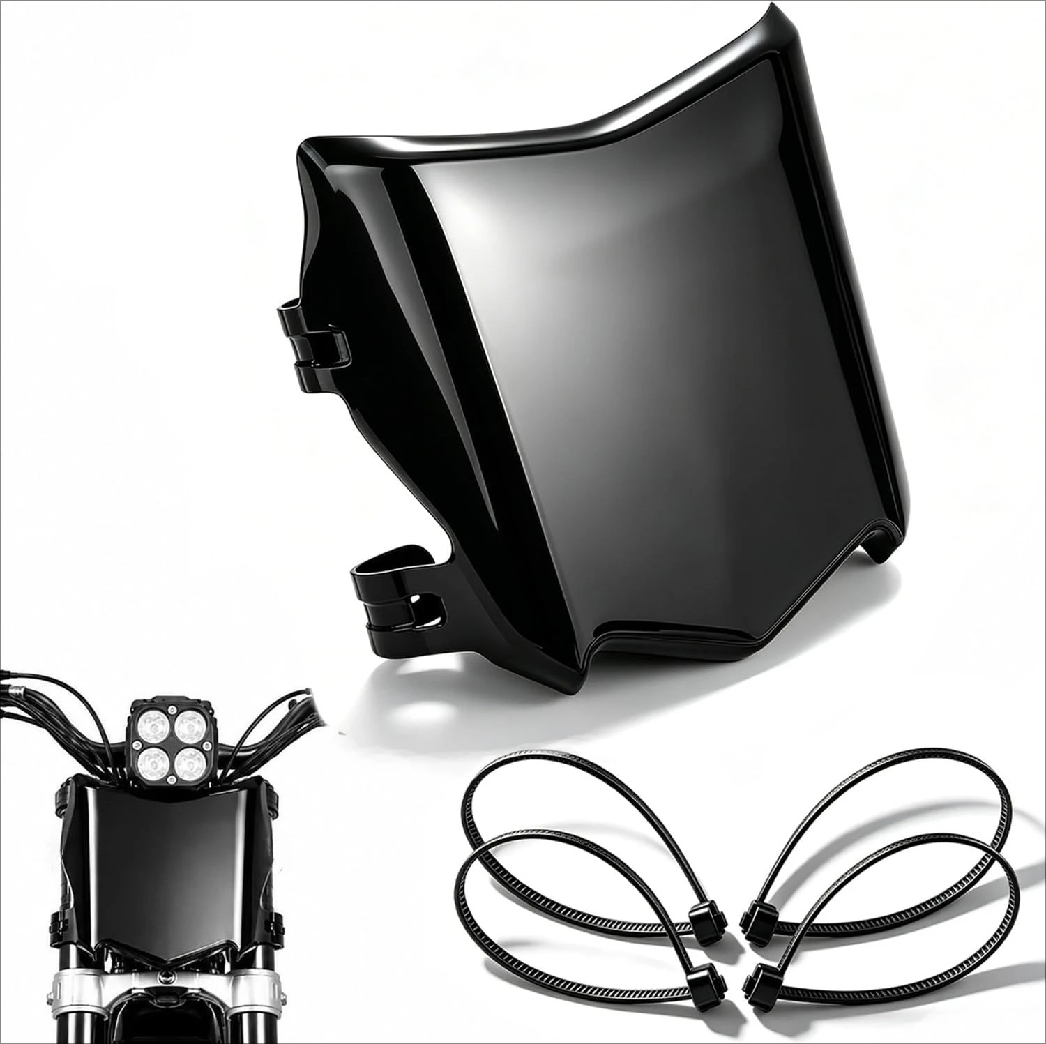 For Surron S X Stark Varg Talaria Sting Q20 Front Registration Plate Quick Install Rustproof Electric Dirt E-Bike Parts