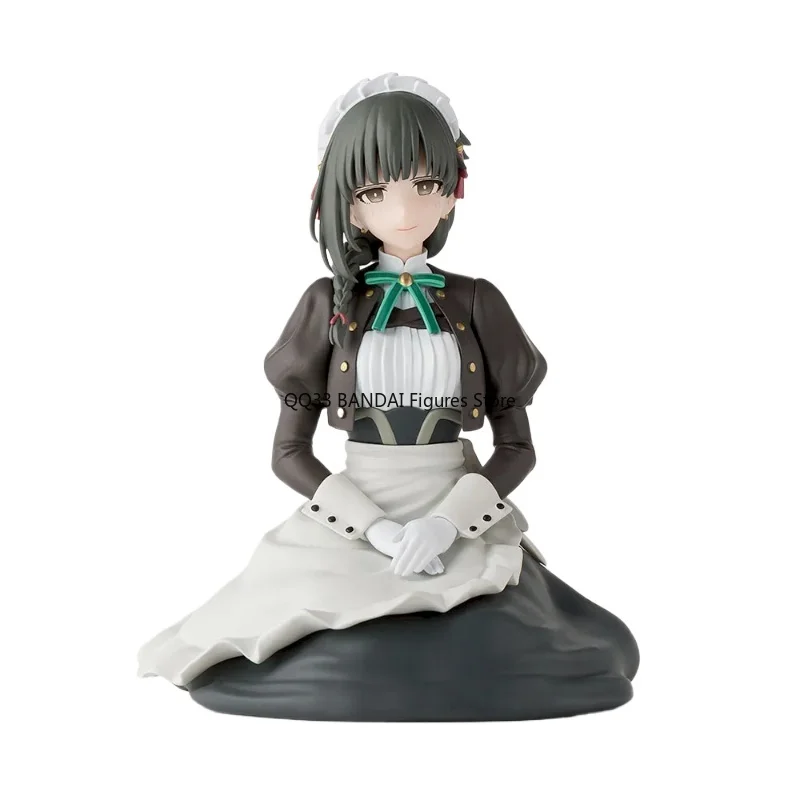 Echte Originele Anime Je Bent Mevrouw Servant Yuki Zithouding Action Figure Model Desktop Decoratie Collectible