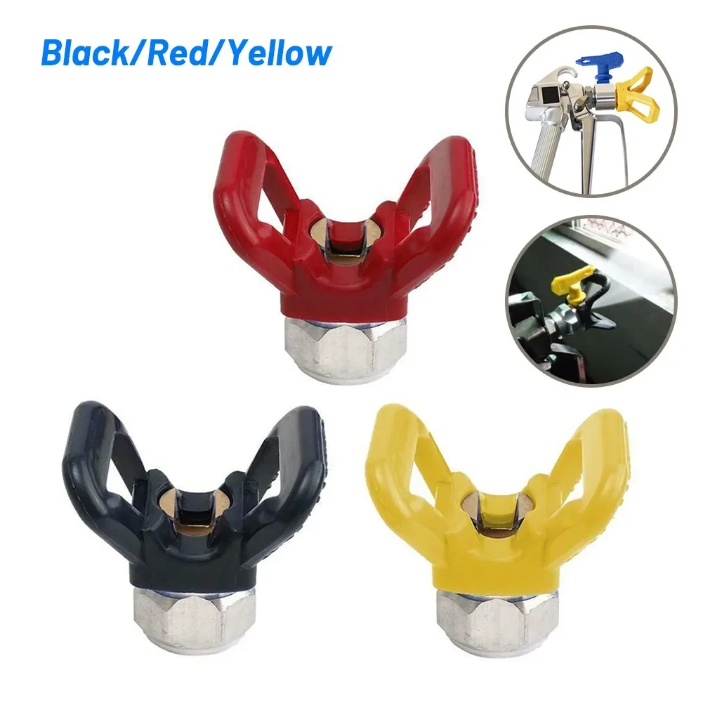 

1pc Airless Paint Spray Flat Tip Nozzle Guard High Pressure Airless Paint Spray Flat Tip Nozzle Hardware Anti-corrosion Parts