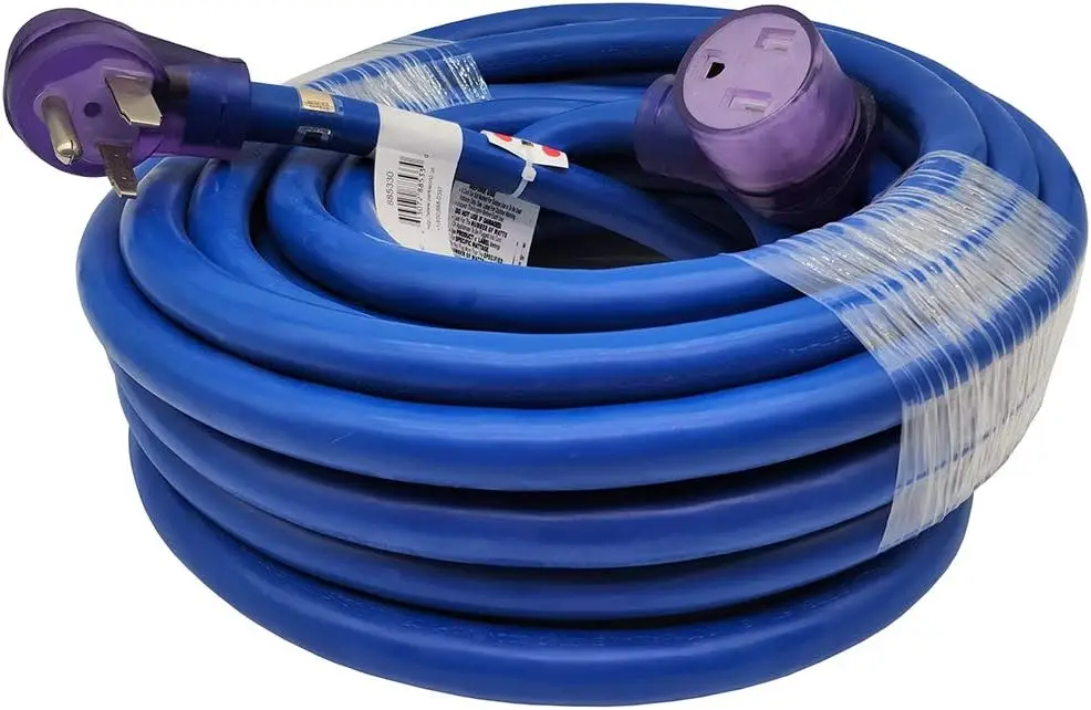 

Welder Extension Cord Extension Cord, 6-50P to 6-50R STW 8AWG/3C for 40 Amp 250 Volt (50FT)