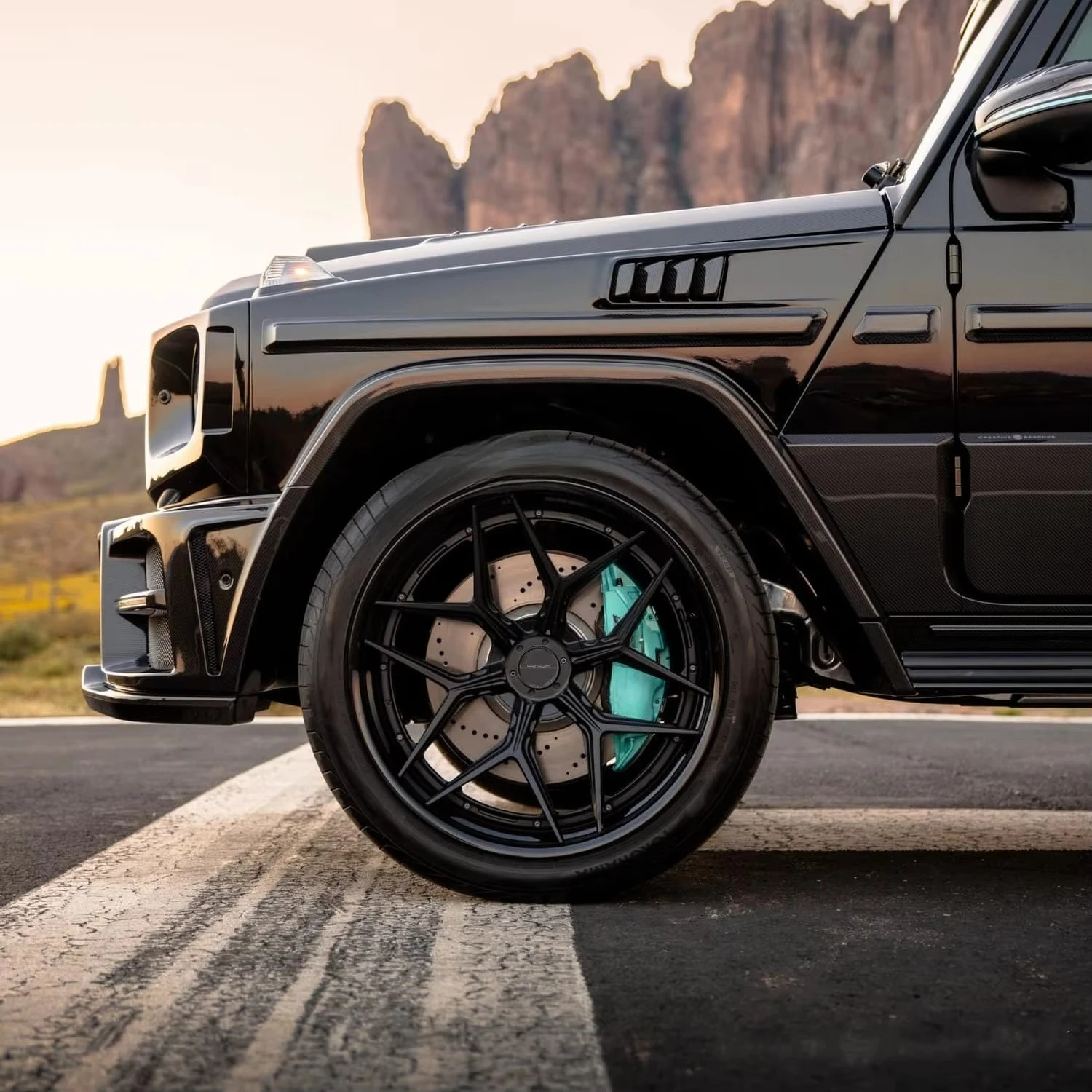 Hot-selling Custom Off-road Forged Wheel for Jeep Wrangler Dodge Hellcat G55 G63 Range Rover 18 19 20 21 22 23 24 Inch