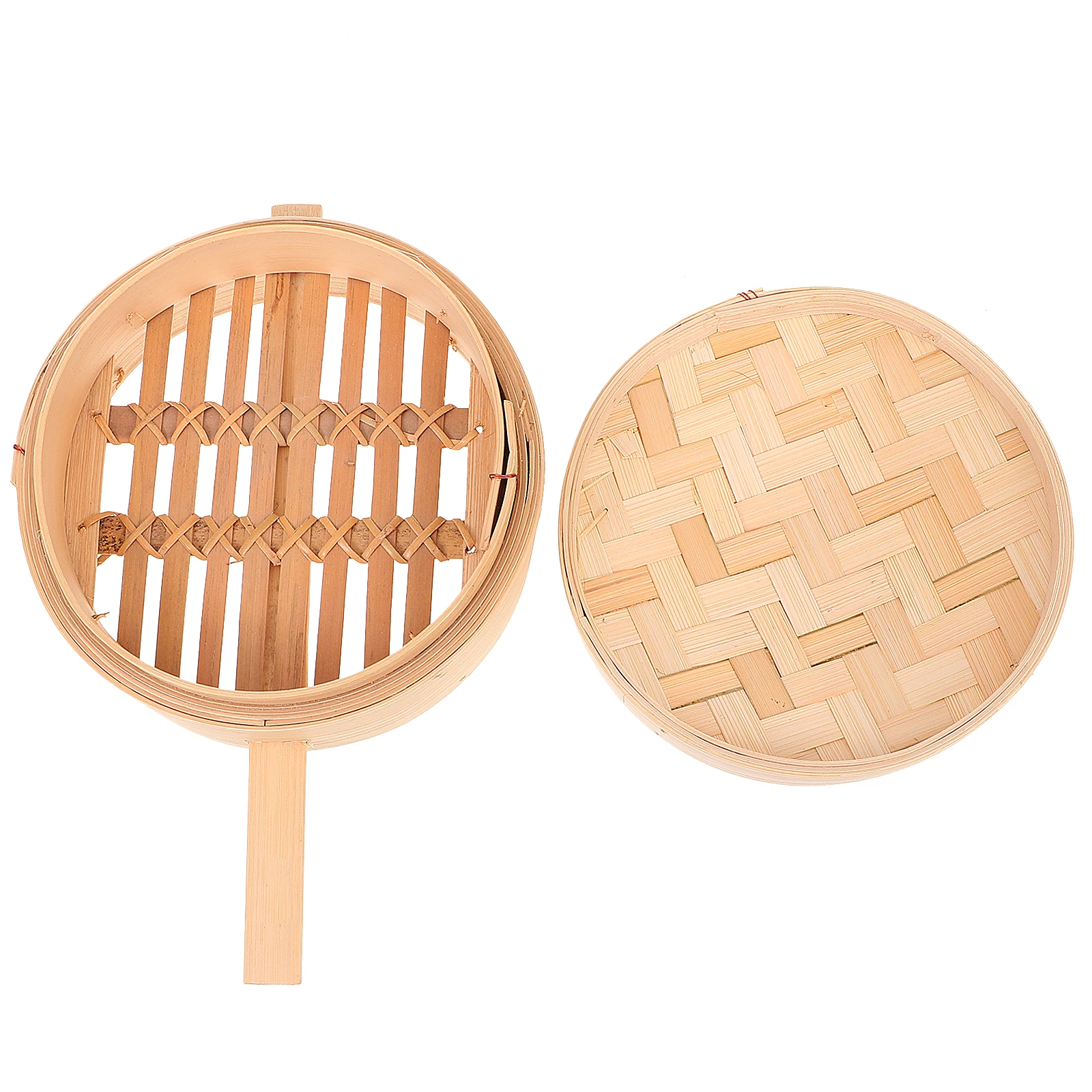 

1pc Bamboo Healthy Meat Bamboo Easy Kitchen Clean Premium Store Multi-Functional Steamer Household Steamer Household