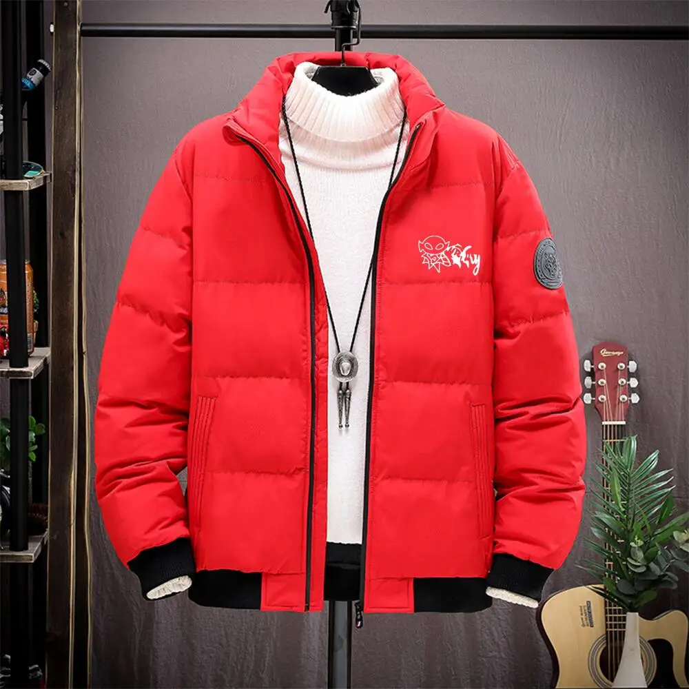 Winter Coat Men 2026 New Thick Warm Bomber Jackets Puffer Jackets Parkas Down Coats Waterproof Casual Fashion Mens Winter Jacket