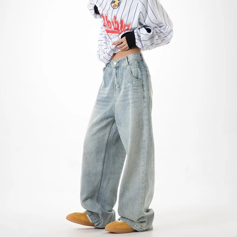 

Men's 2025 New Straight Wide-leg Work Pants Couple Casual Pants Baggy Jeans for Man Chrome Darts Top Jorts 2000 Y2k Clothes Mens