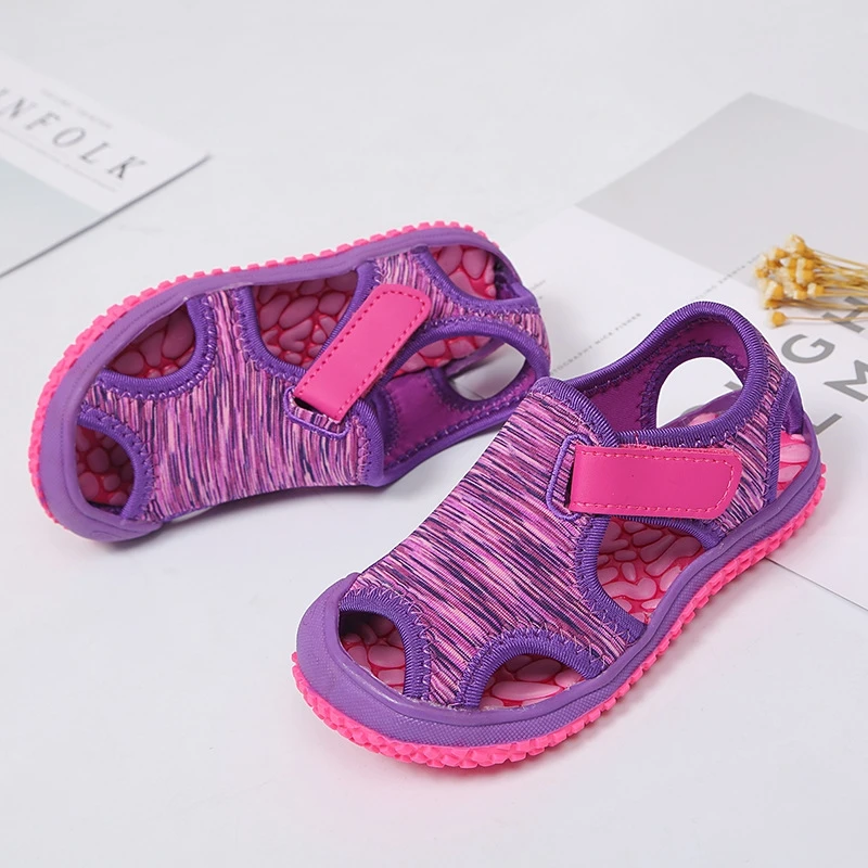 Children Beach Sandals Students Sandals New Non-slip Soft Bottom Comfortable Girls Boys Shoes Lightweight Kids Casual Footwear