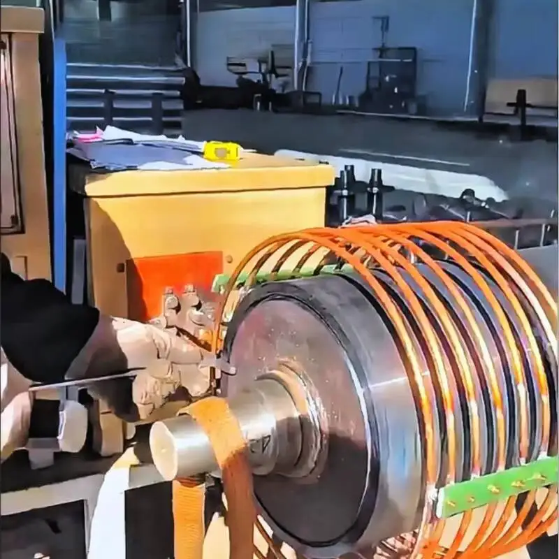 Flame Free Brazing Equipment High Frequency Induction Heating Machine for Metal Tube Bar Heating Forging Annealing