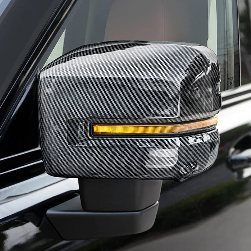

ABS Carbon Fiber Car Side Car Rearview Mirror Cover Decorative Car Accessories For HAVAL H9 2024-2025
