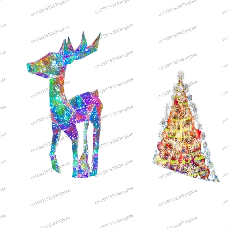 Christmas Valentine's Day gift Symphony glowing deer ornament, a deer has your creative birthday gift arrangement
