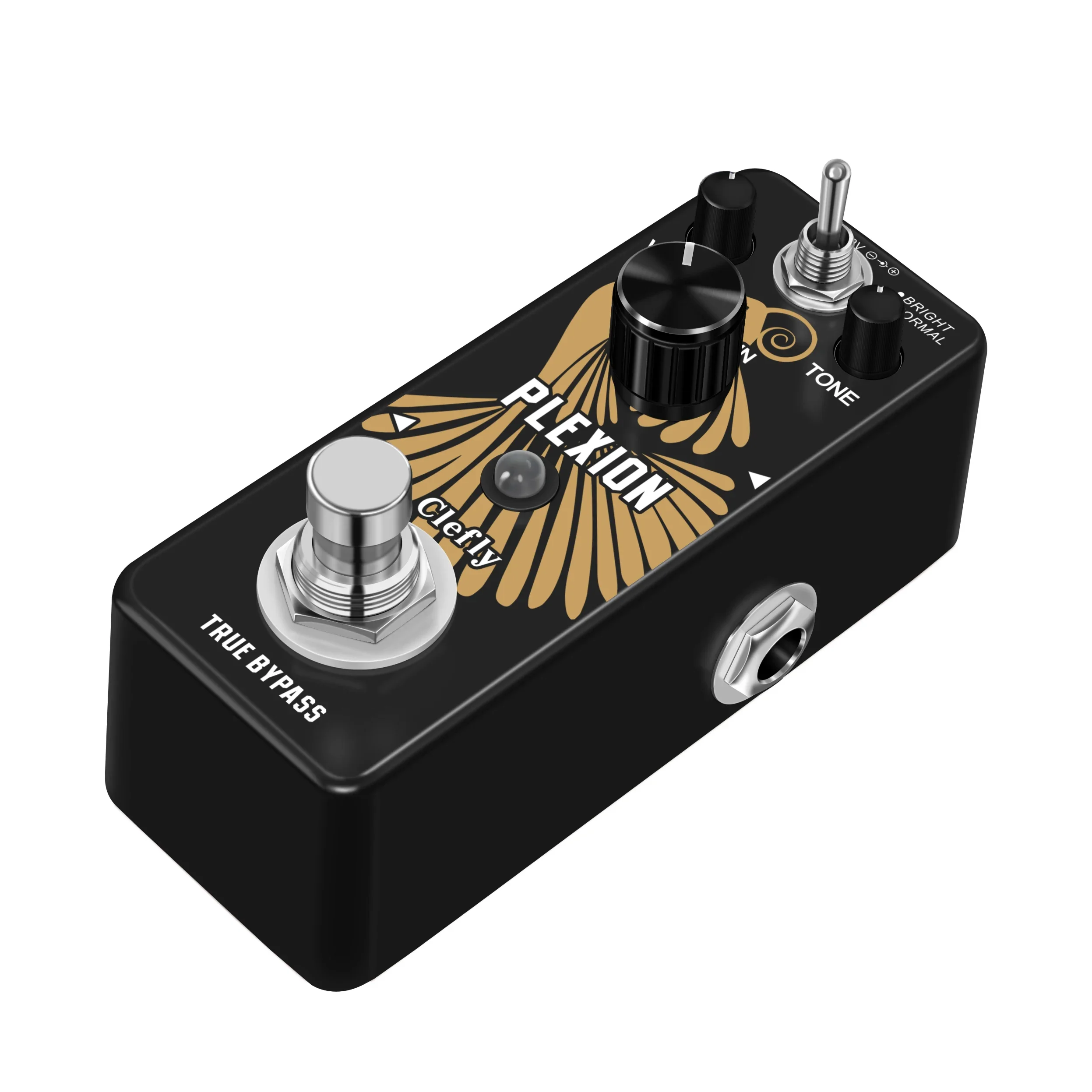 Clefly Guitar Effects Distortion Pedal Plexion Simulator Plexi Electric Guitar Single Pedals Attractive DIST Sound Black