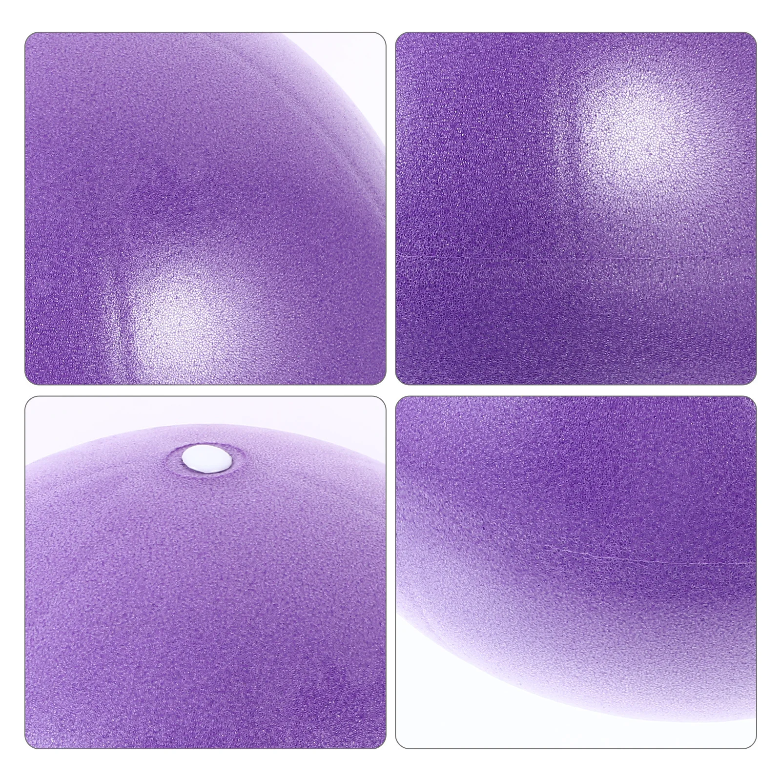 

High Pressure Small Exercise Ball PVC Pilates Yoga Core Conditioning Balance Endurance Workout Fitness Supply Pilates Ball