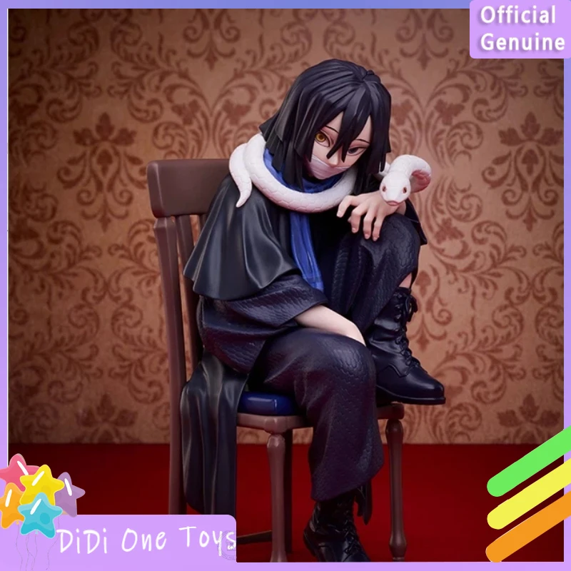 

Pre-Sale Genuine Demon Slayer: Kimetsu No Yaiba - Obanai Iguro Non-Scale Figure Collection Desktop Ornament Fashion Trend Gift