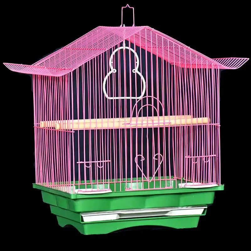 Backpack Habitat Bird Cages Decoration Budgie Small Toys House Bird Cages Outdoor Pigeon Feeder Jaula Pajaro Pet Products RR50BN