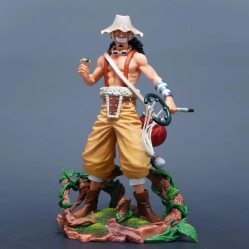 

25cm/9.84in Anime One Piece Figure Usopp Action Figures Pvc Statue Desktop Ornamen Collection Model Toys Gifts