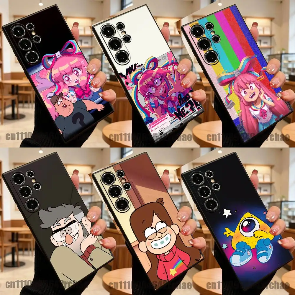 For Gravity Falls Giffany Dipper Bill Cipher Phone Case For Samsung Galaxy S26 S24 S22 S25 S23 S21 S10 Ultra Plus Fe 5G Cover