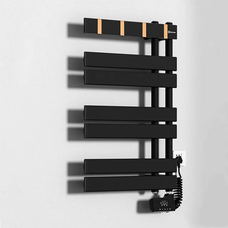 حار بيع تنوعا سخان كهربائي واحد الصلب الحديثة الحائط منشفة مجفف الرف #3