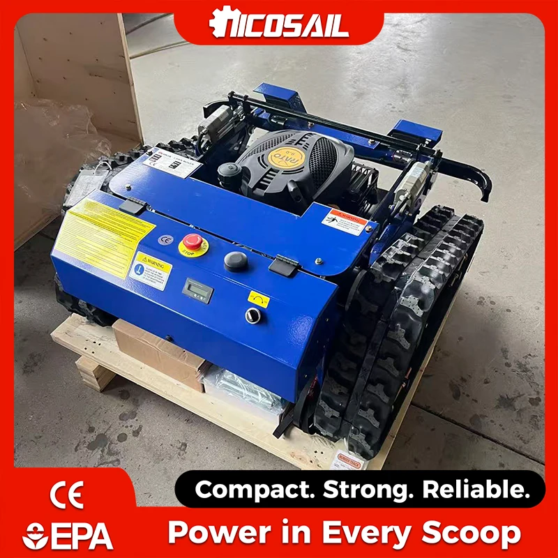 

Интеллектуальная самоходная газонокосилка на гусеничном ходу с дистанционным управлением, для фермерских хозяйств, вездеходная, промышленного класса