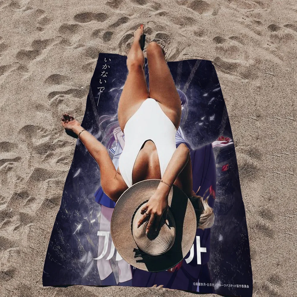 

Fruits Basket Anime Big Microfiber Beach Towels Quick Dry Towel Sand Beach Towels Pool Towel For Travel Swim Pool Yoga