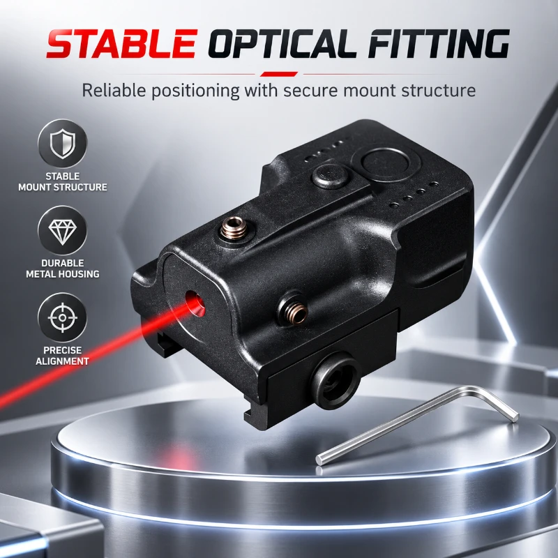 Small Size Model DIY Indicator Accessory Wear‑Resistant Nylon Shell Adjustable Mounted Alignment Device