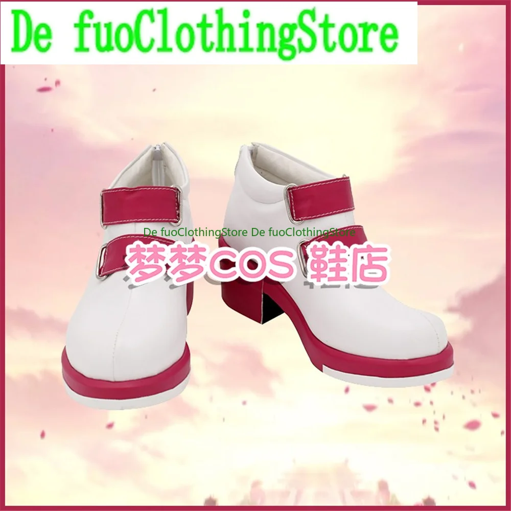 

Defuo Pretty Derby Umamusume Haru Urara Cosplay Shoes Boots Anime Christmas Game Anime Halloween Shoes Store