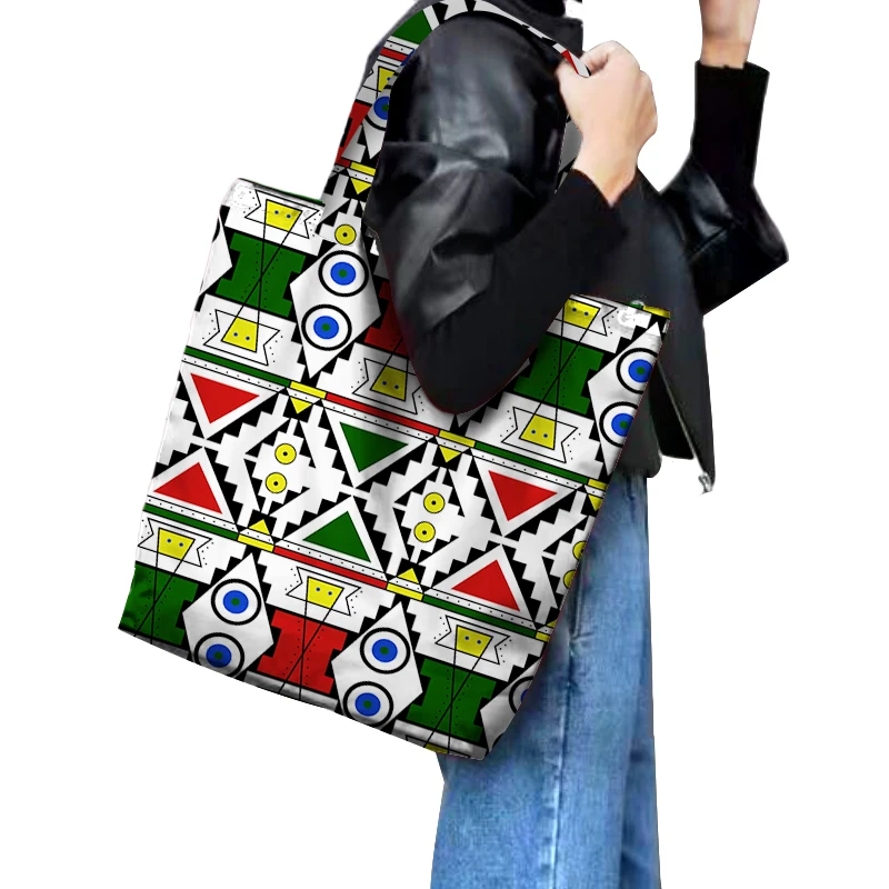 African Print handmade Shoulder Bag ,Ankara Boho Bag, African Fabric tote bag, shopping bag, beach bag , African print bag