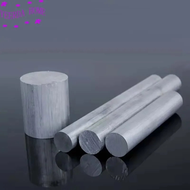 Big Dia 8mm~80mm 7075 Aluminum Rod Solid Super Hard Round Used In Aviation Nautical Industry Duralumin Al Bar