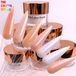 TCT-815 Acrylic Powder Pink Clear White Acrylic Nails Professional Polymer For Nails Extension No Need Lamp Cure Nail Supplies