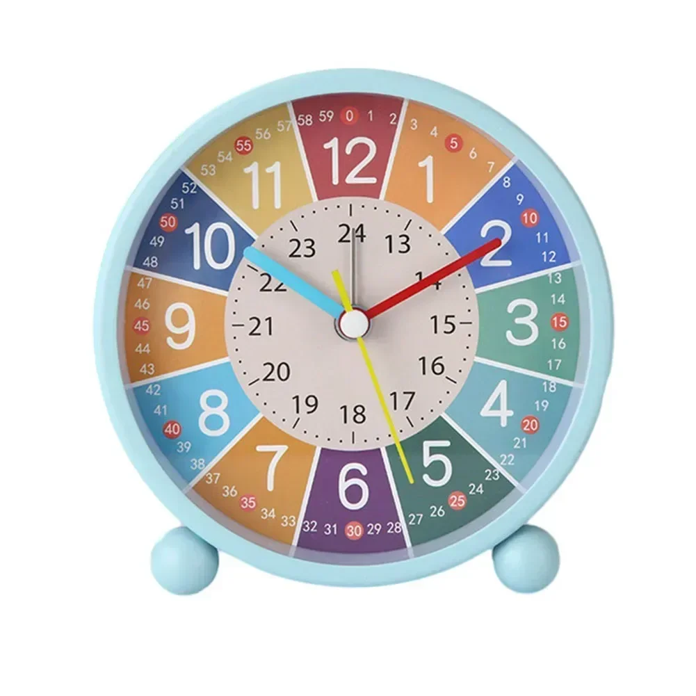 Alarm Clock Cartoon Number Alarm Clock  Bedroom Room Desktop Clock Mute Students Bedroom Decoration Room Design