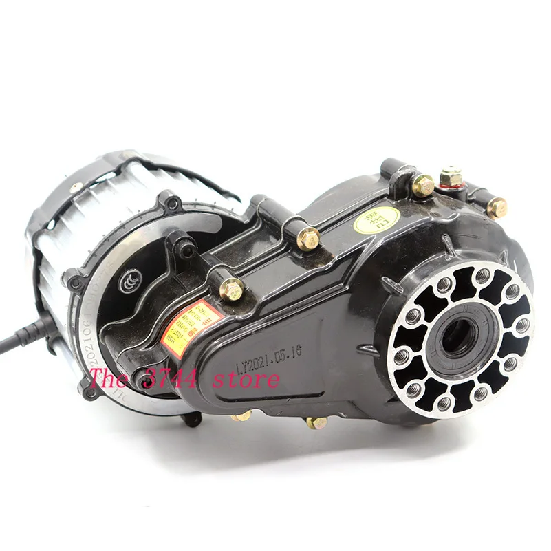 Refitting electric three wheel Differential Shaft Drive Half  Rear Axle Flange 48V 1000W motor For Small Citycoco Tricycle