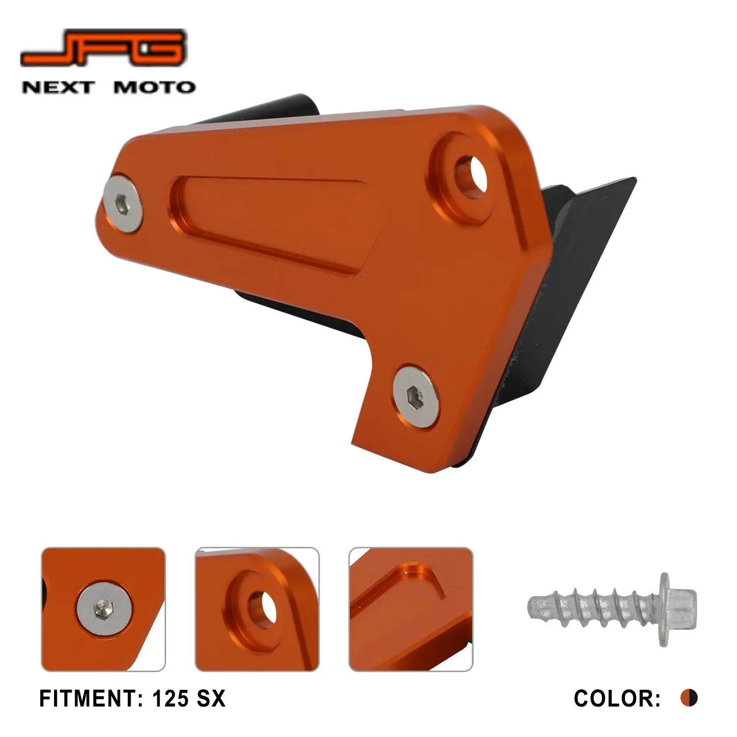 

Chain Extend Guard Guide Motorcycle Accessories POM AL6063 For KTM SX XC EXC SXF SXW 125 150 200 250 300 Protector Protection